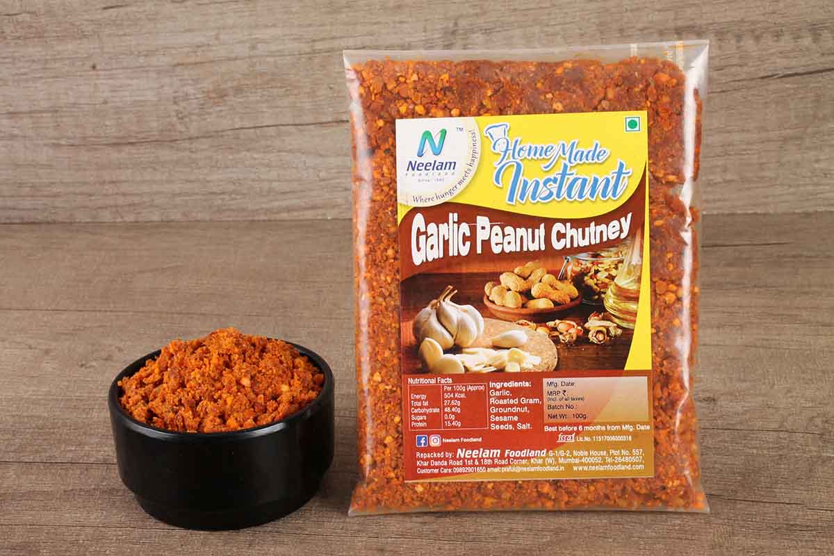 Garlic Peanut Chutney 100 Gm