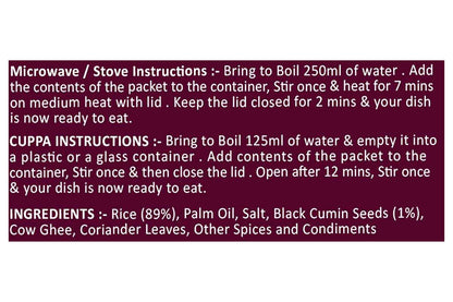 Neelam Freeze Dried Jeera Rice 95 Gm