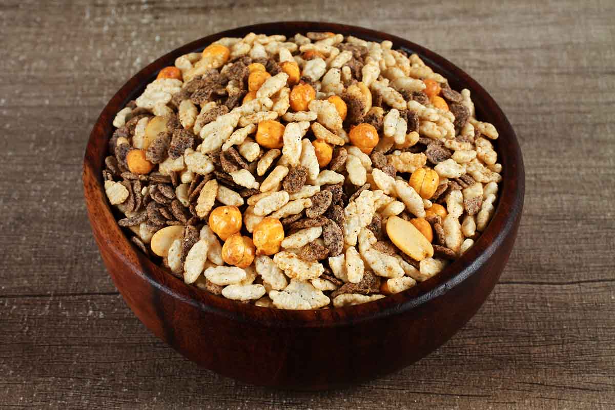 Roasted Rice Nachani Crispy Chivda 200 Gm