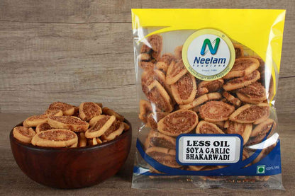 Soya Garlic Bhakarwadi 200 Gm