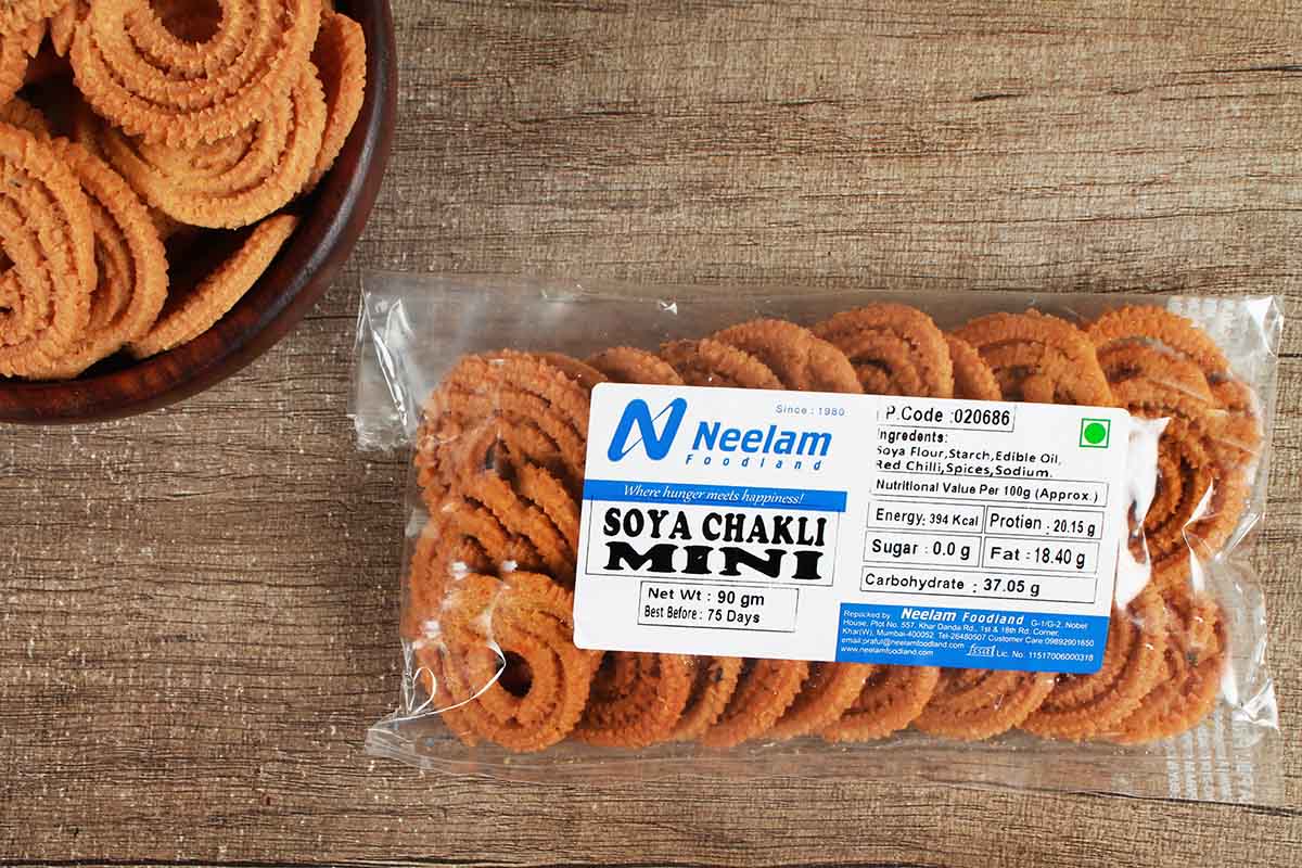 Soya Chakli Mini 90 Gm