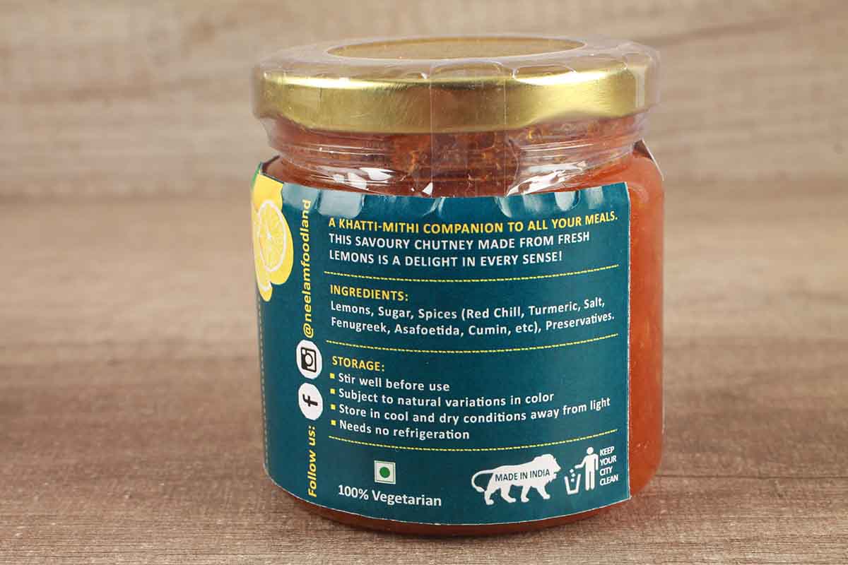 Lemon Chutney 250 Gm