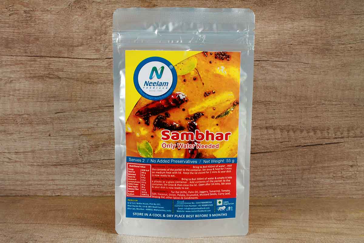 Instant Sambhar Mix 55 Gm