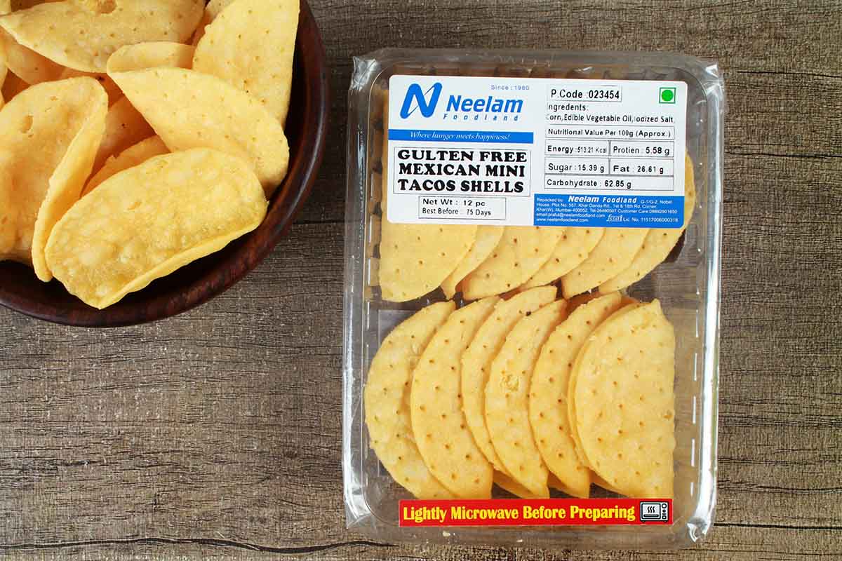 Gluten Free Mexican Mini Tacos 12 Pc