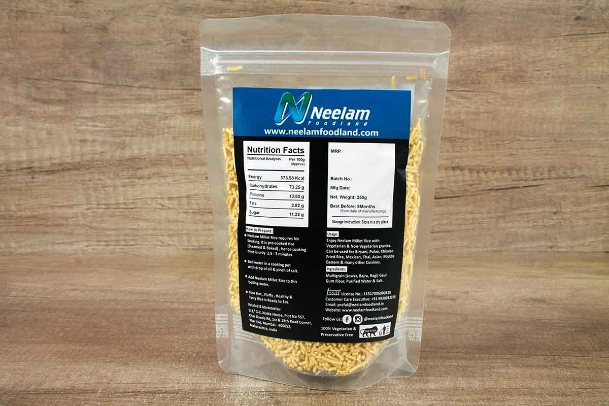 Multigrain Millet Rice 250 Gm