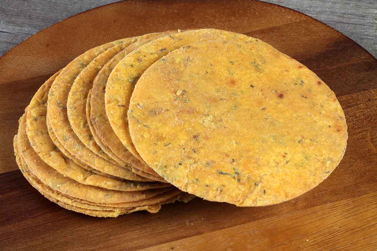 Whole Wheat Methi Masala Khakhra Mini 200 Gm