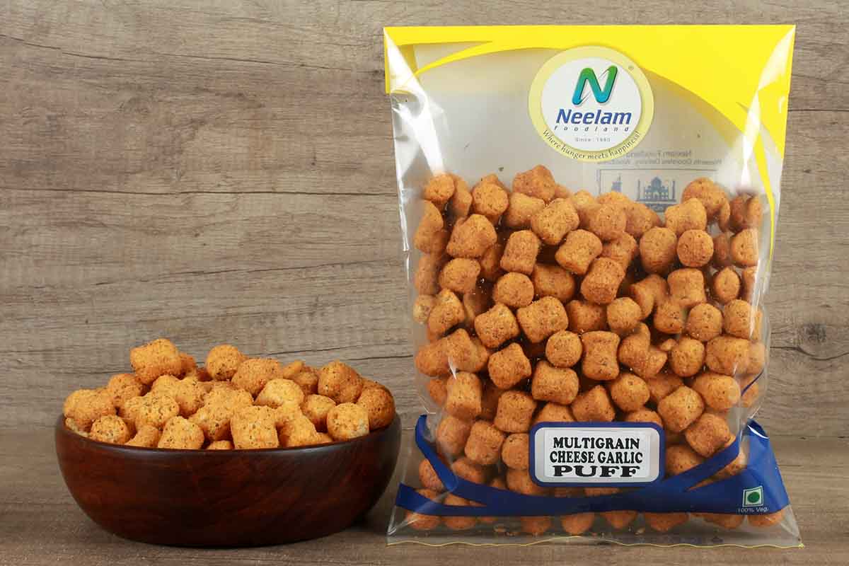 Multigrain Cheese Garlic Puff 200 Gm