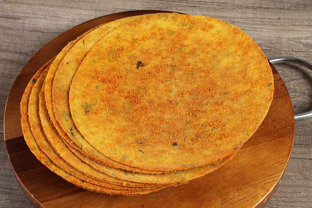 Whole Wheat Methiya Sambhar Khakhra 250 Gm