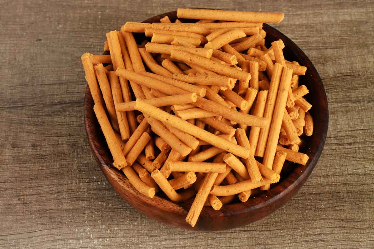 Roasted Tikha Gathiya 200 Gm