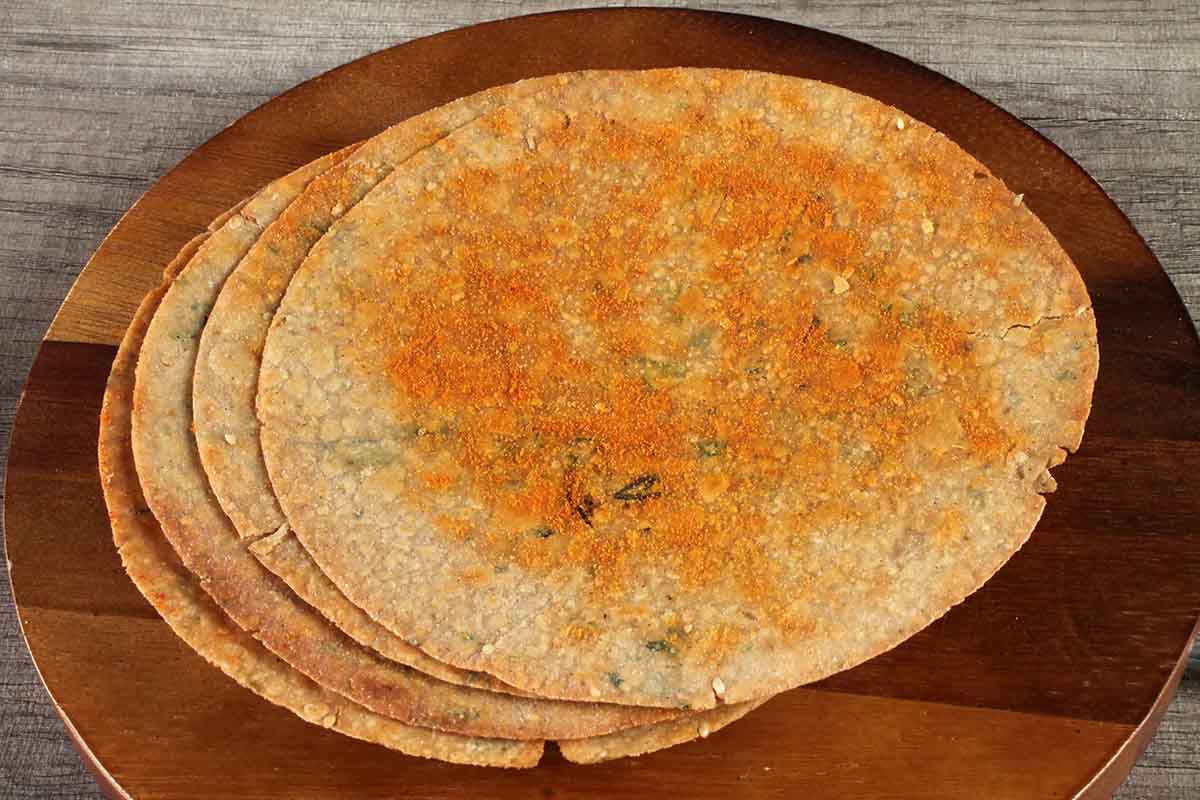 Whole Wheat Bajra Jowar Palak Khakhra 250 Gm