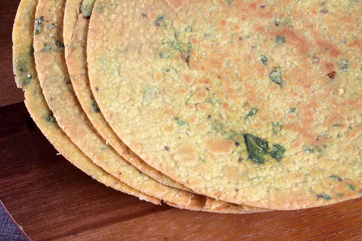 Whole Wheat Palak Bhajiya Khakhra 250 Gm