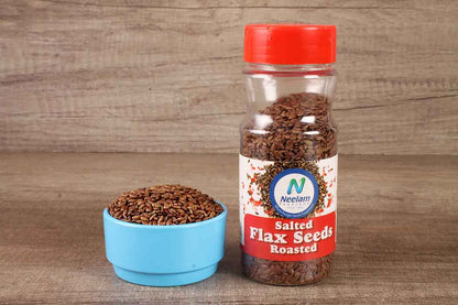 Roasted Salted Flax Seeds 100 Gm
