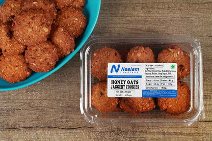 Honey Oat Jaggery Cookies 200 Gm