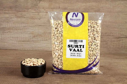 White Field Beans/Surti Vaal 500 Gm