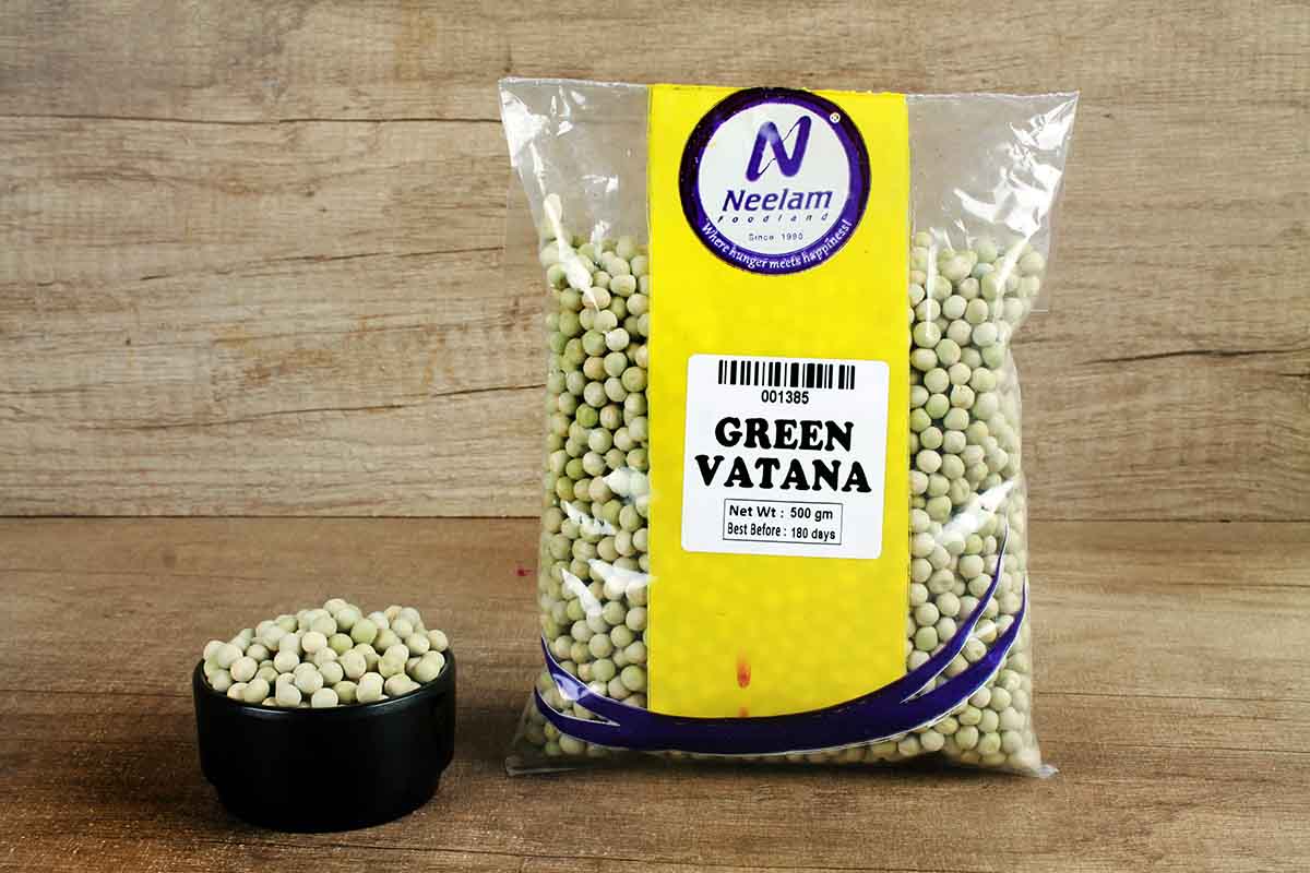 GREEN VATANA/GREEN PEAS 500 GM