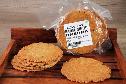 Bajra Methi Dhebra 200 Gm