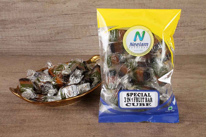 3 In 1 Aam Papad, Kachi Keri, Tamarind Cubes 200 Gm