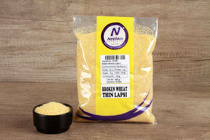 Wheat Broken Daliya/Thin Lapsi 500 Gm
