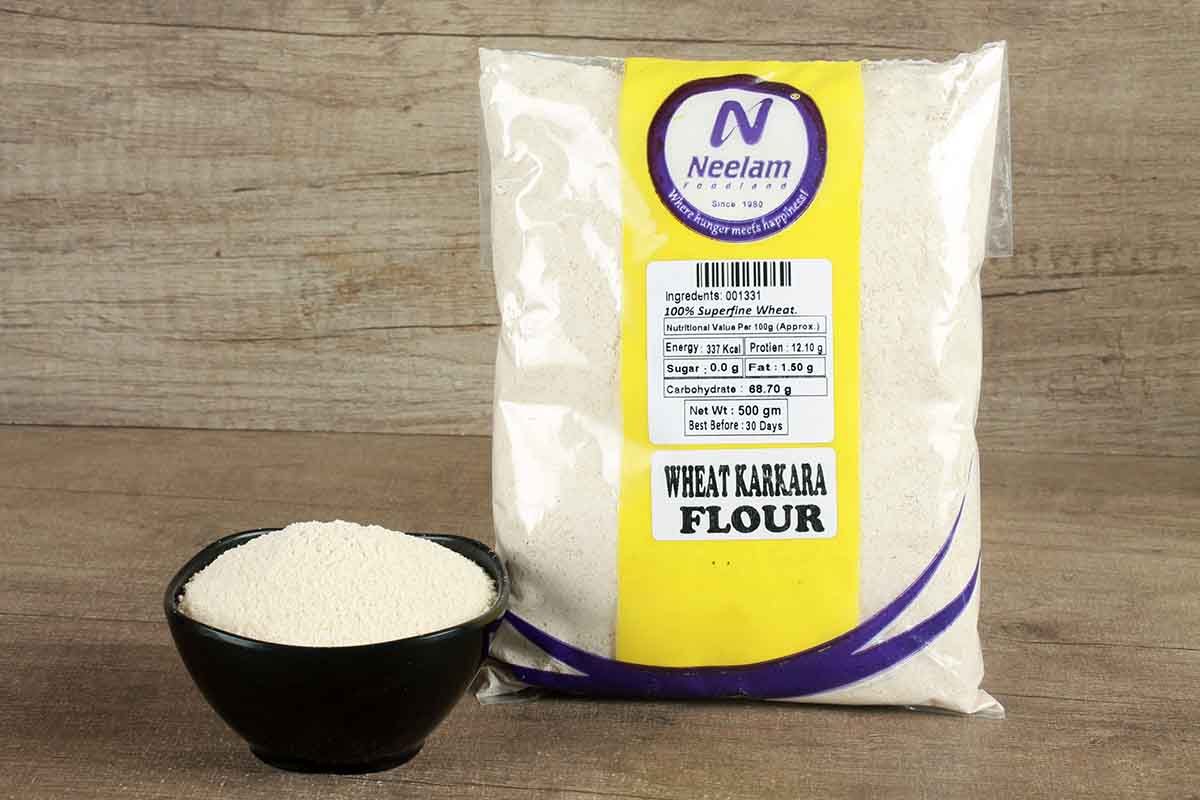 Coarse Wheat Flour/Wheat Karkara Atta 500 Gm
