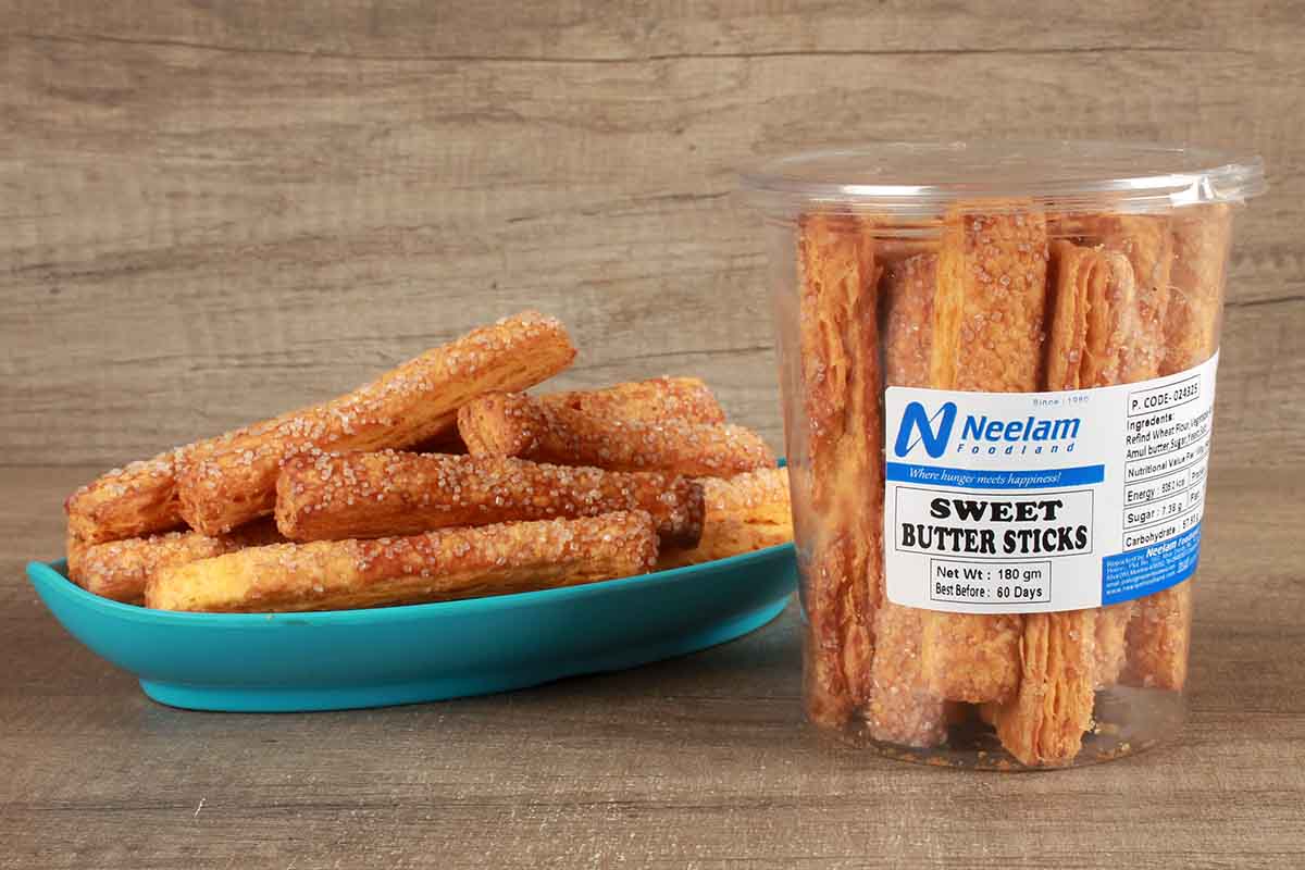 Sweet Butter Khari Stick 180 Gm