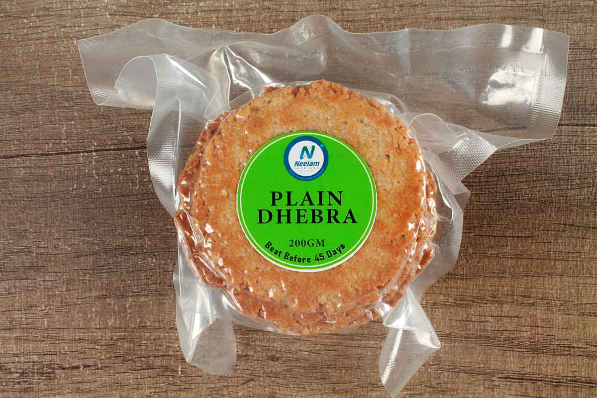 Plain Dhebra 200 Gm