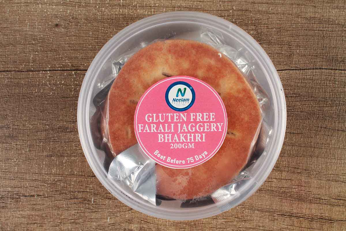 GLUTEN FREE FARALI JAGGERY BHAKHRI 200 GM