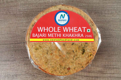 WHOLE WHEAT BAJRI METHI KHAKHRA 250 GM