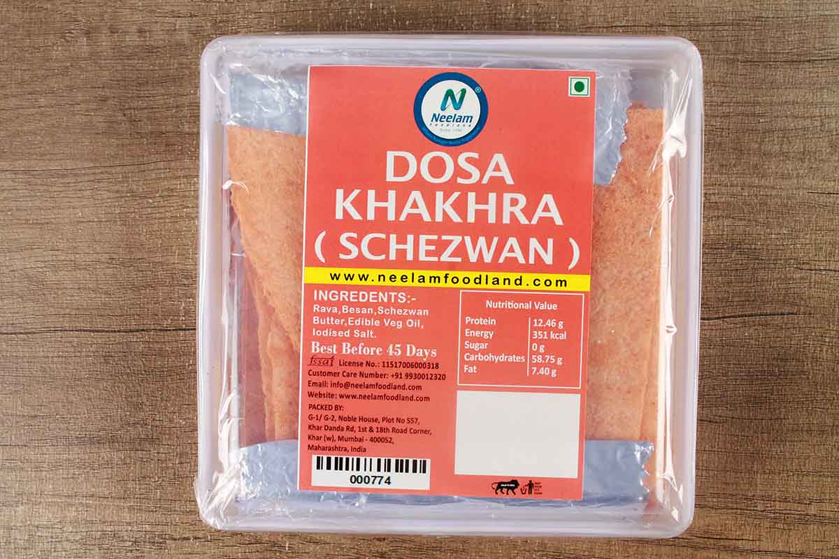 Dosa Khakhra Schezwan 20 Pc