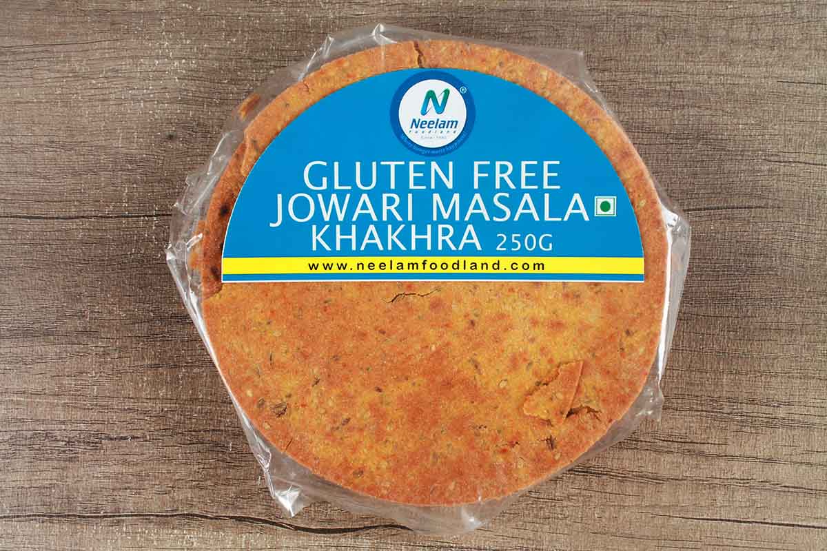 Gluten Free Jowar Masala Khakhra 250 Gm
