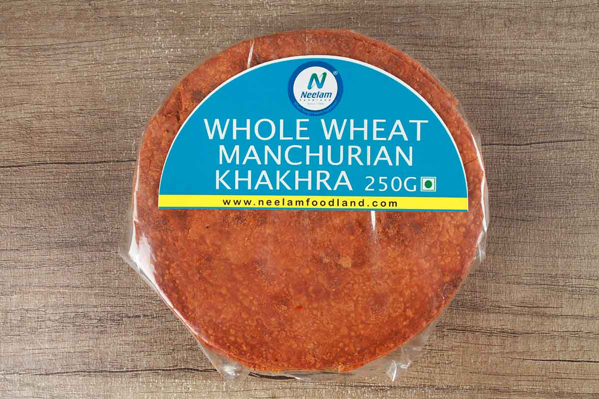 WHOLE WHEAT MANCHURIAN KHAKHRA 250 GM