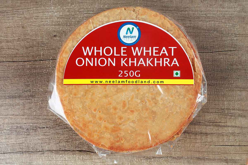 WHOLE WHEAT ONION KHAKHRA 250 GM