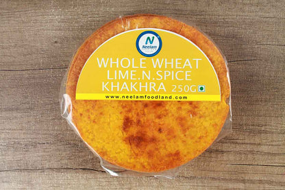 WHOLE WHEAT LIME N SPICE KHAKHRA 250 GM