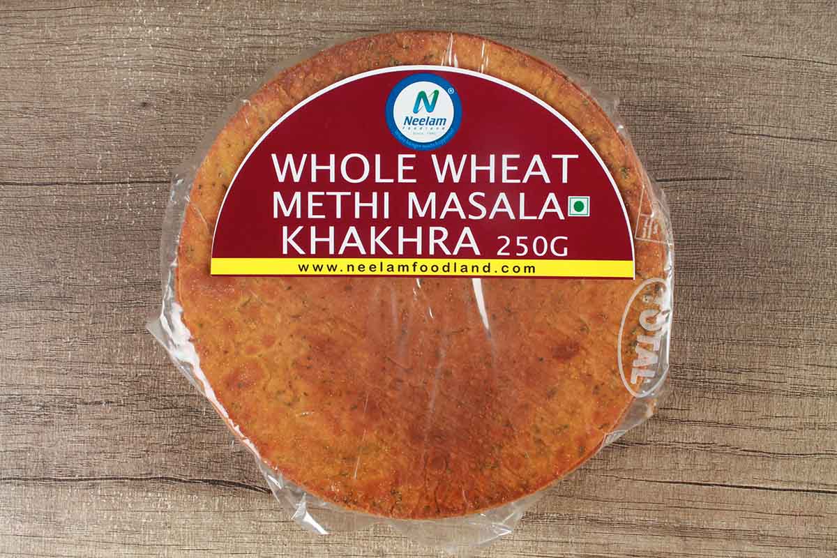 Whole Wheat Methi Masala Khakhra 250 Gm