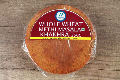 Whole Wheat Methi Masala Khakhra 250 Gm