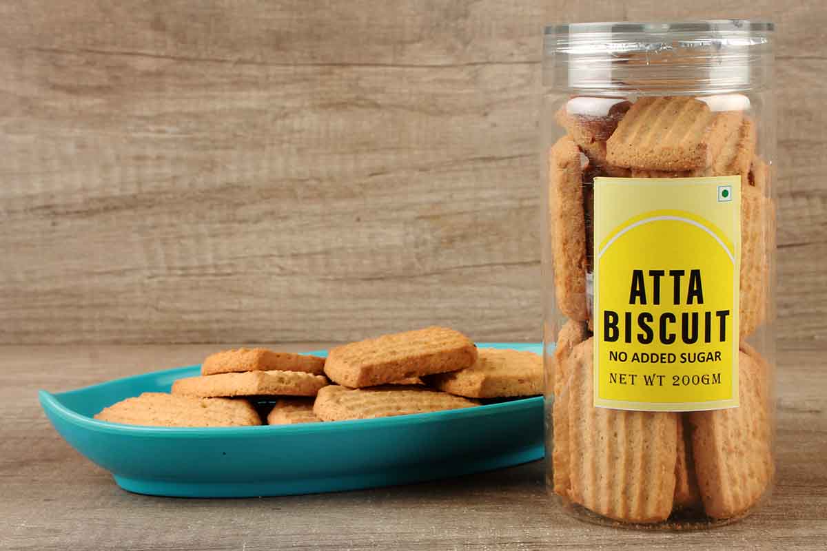 Atta Biscuits No Added Sugar 200 Gm