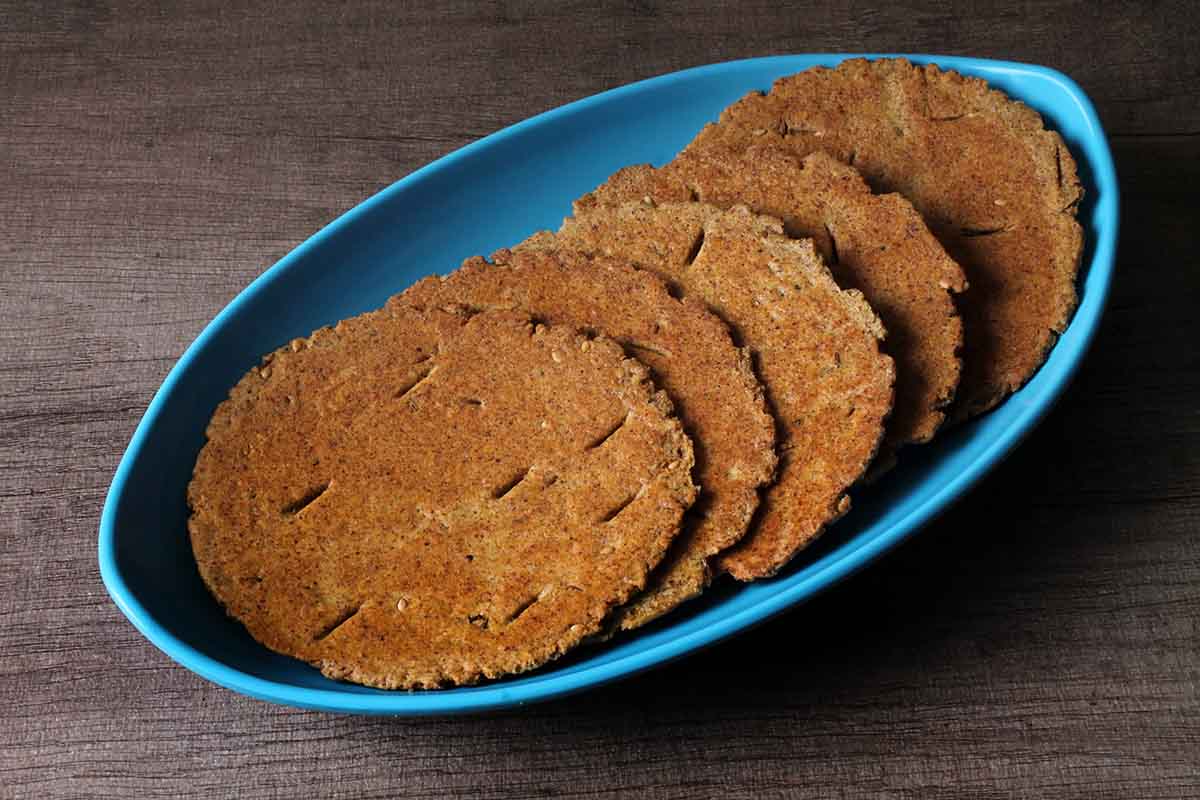 Roasted Nachani ( Ragi ) Bhakri 200 Gm