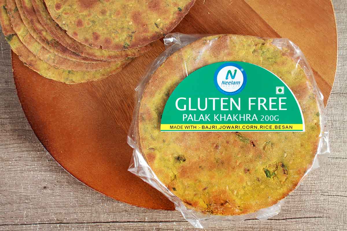Gluten Free Palak Khakhra 200 Gm
