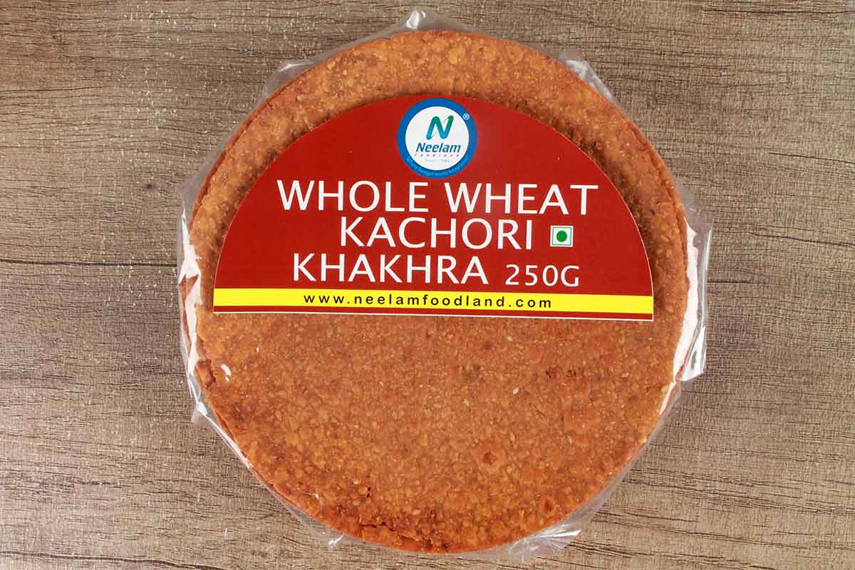 Whole Wheat Kachori Khakhra 250 Gm