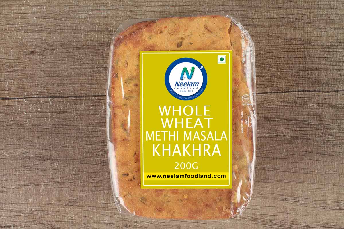 WHOLE WHEAT METHI MASALA KHAKHRA MOBILE 200 GM