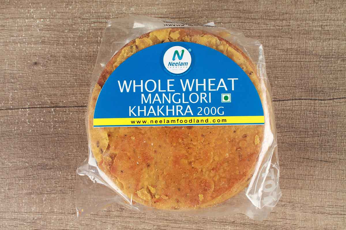 Whole Wheat Manglori Khakhra Mini 200 Gm