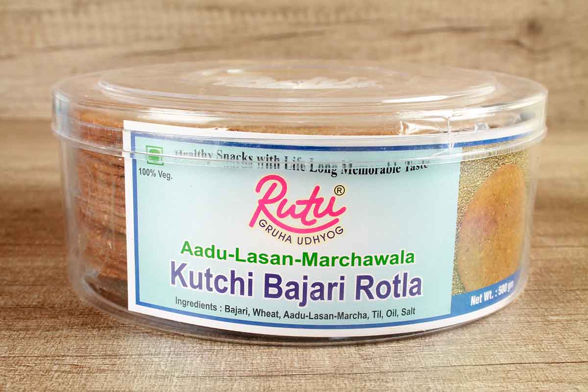 Kutchi Bajra Rotla 500 Gm