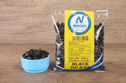 Black  Turtle  Beans/Black Beans 250 Gm