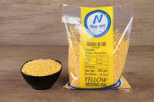 Yellow Moong Spilit/Moong Dal Yellow 500 Gm
