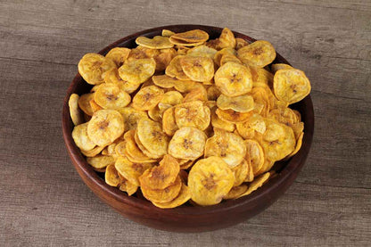 Roasted Banana Chips Salted 200 Gm