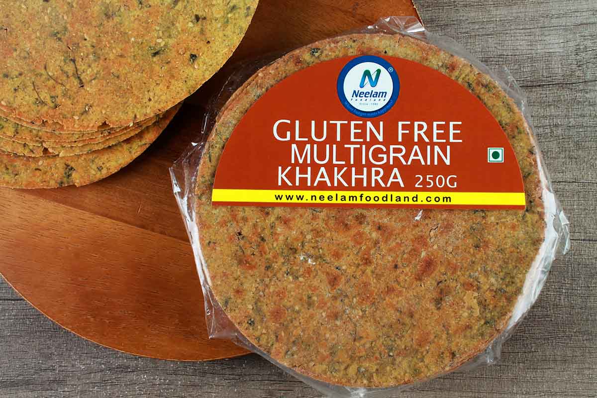Gluten Free Multigrain Khakhra 250 Gm