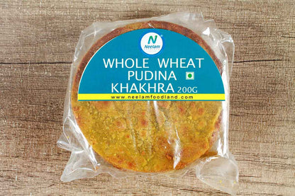 Whole Wheat Pudina Khakhra Mini 200 Gm