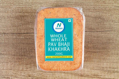 Whole Wheat Pav Bhaji Khakhra Mobile 200 Gm