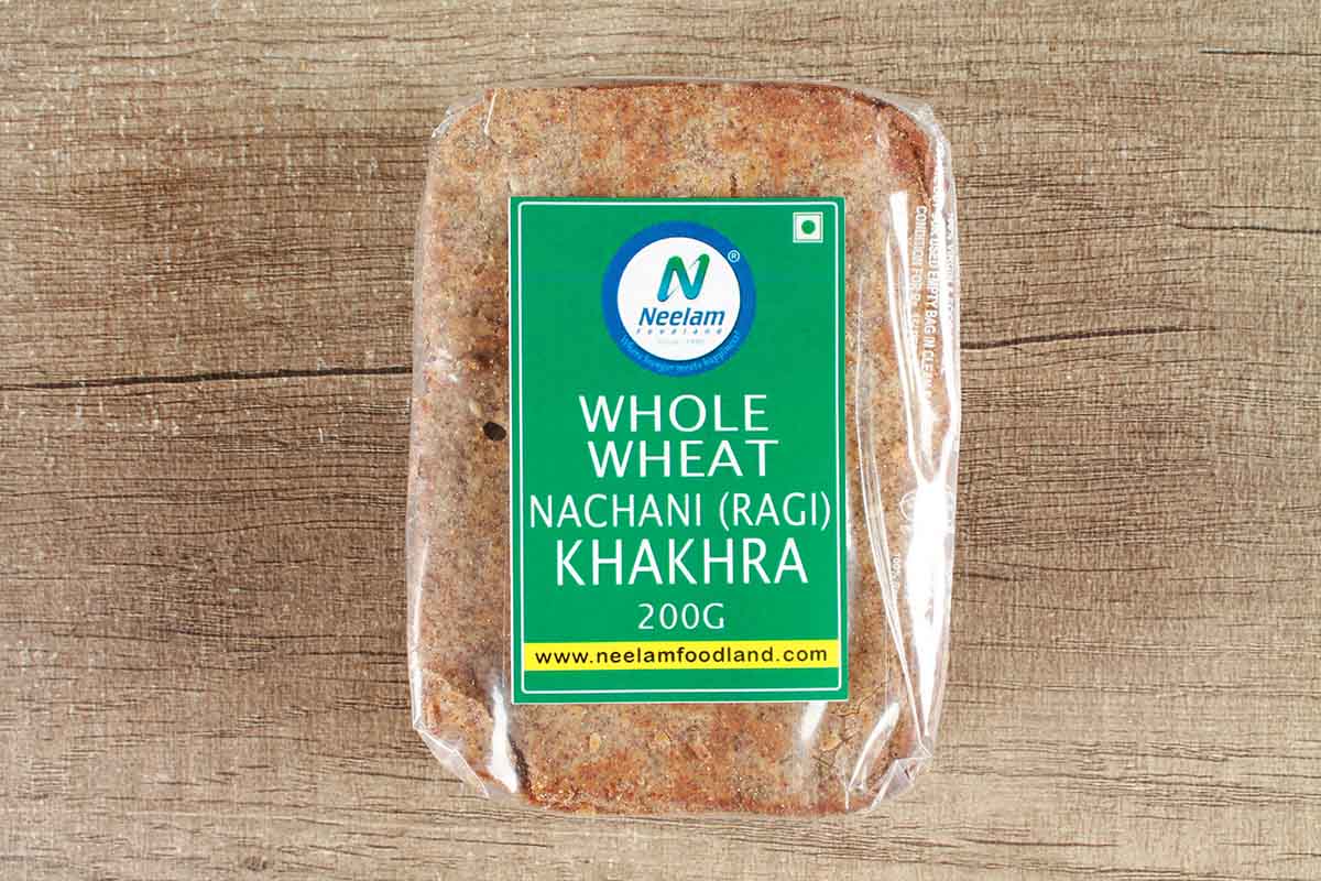 Whole Wheat Nachani Khakhra Mobile 200 Gm