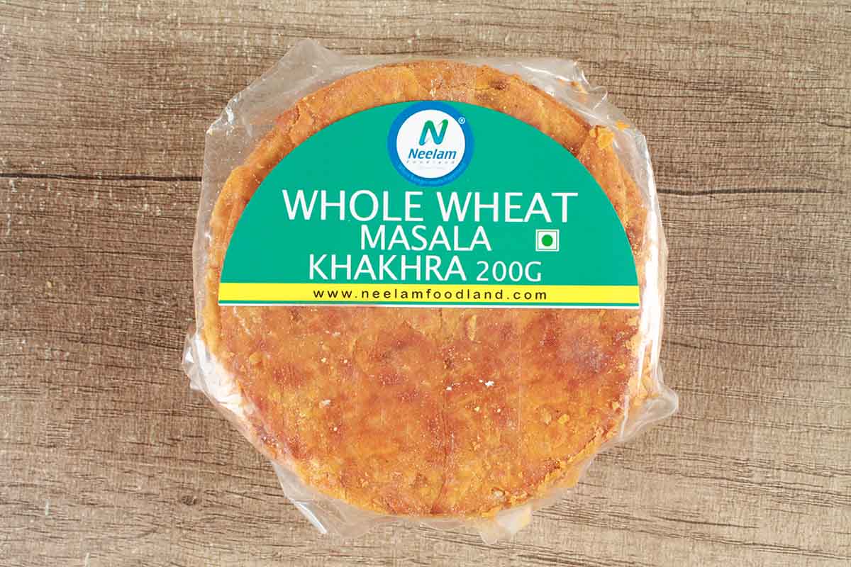 Whole Wheat Masala Khakhra Mini 200 Gm