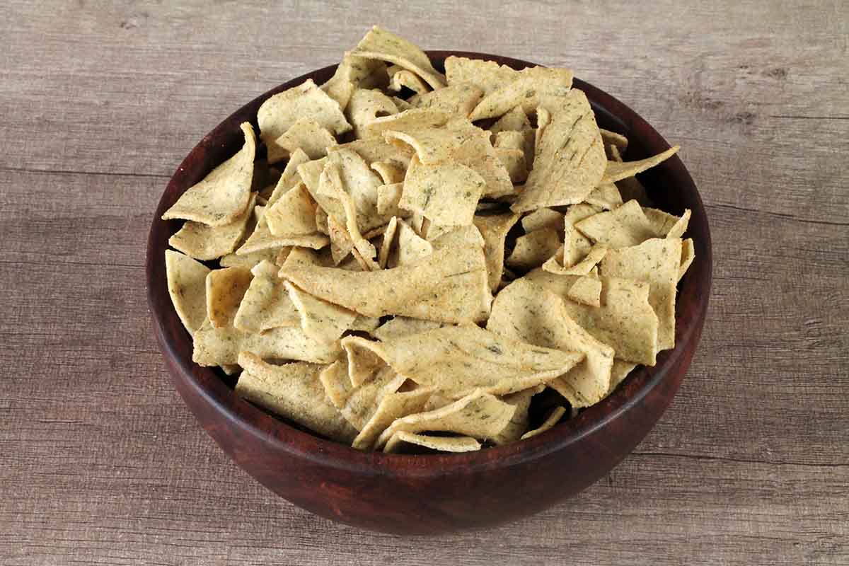 Roasted Gluten Free Bajra Methi Chips 200 Gm